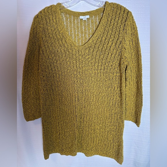 J.Jill Women's Mustard Sweater, size S - Picture 1 of 5